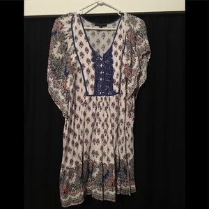 plus size bohemian top
